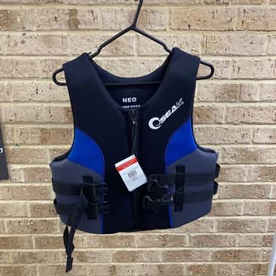 Seak NEO blue life jacket adults size Large 60kg and over 