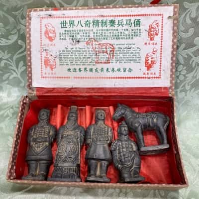 Chinese Terracotta Warrior figurines