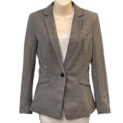 H&M Women’s Size XS Blazer Grey 