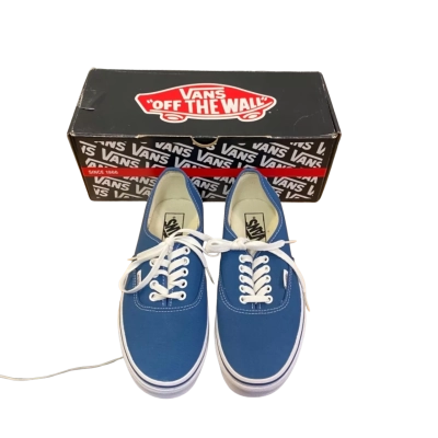 Vans Size 8.5/6/39/25 Navy Sneakers BNIB