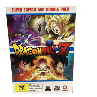 Dragon Ball Z-Super Saiyan God | Double Pack DVD Region 4
