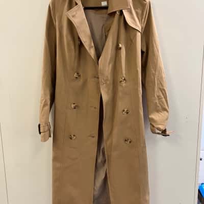 Kookai Womens  Size 40 Trench Coat / Trenchcoat Beige 