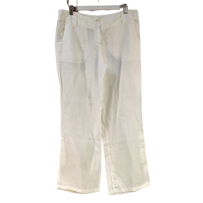 Pepito’s Italy Womens Size XL Line Pants White 