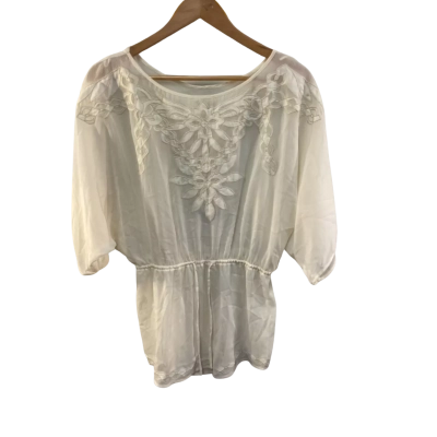 BNWT Fleurette Womens  Size 12 Ivory Dress