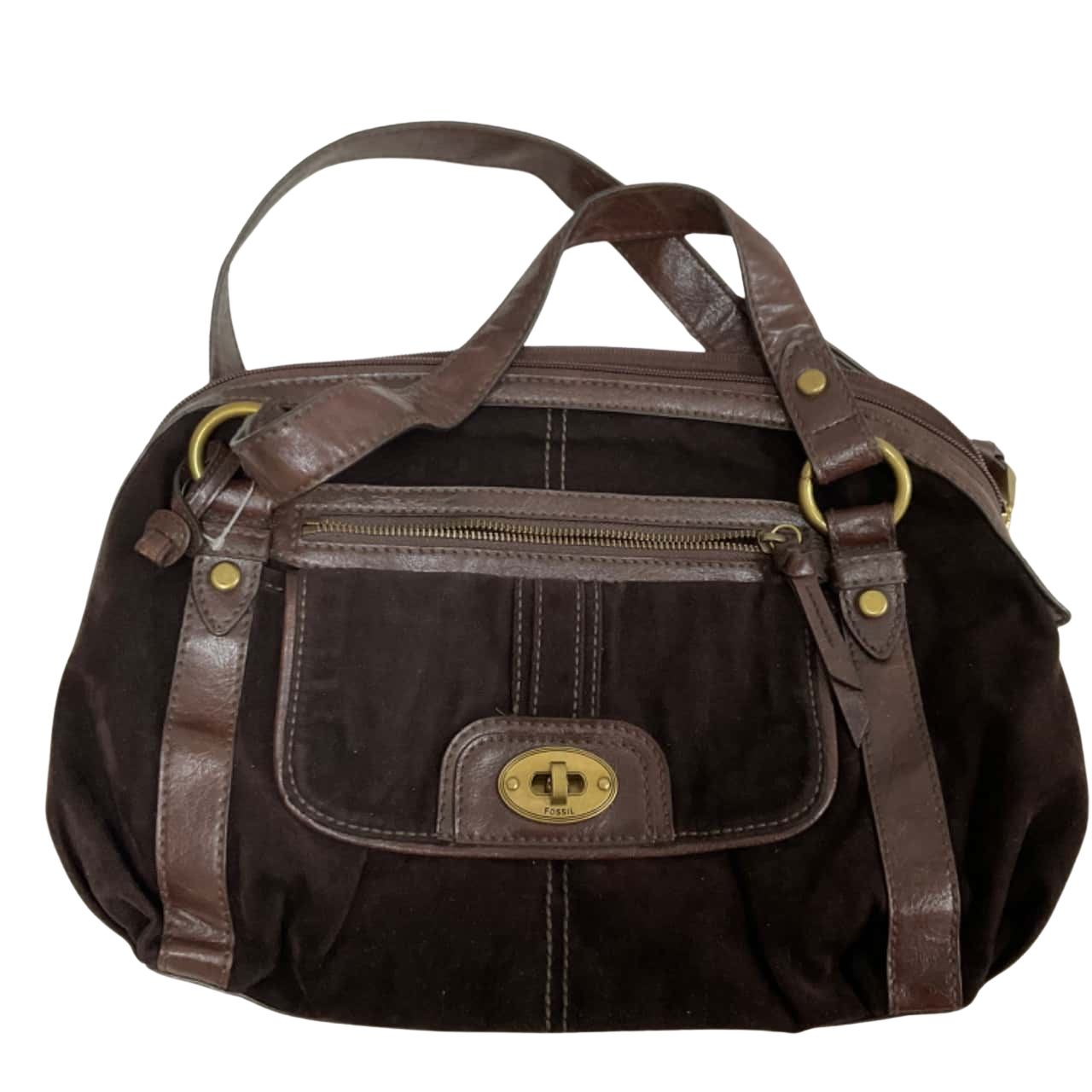 Fossil Womens Brown Handbag 39x60app