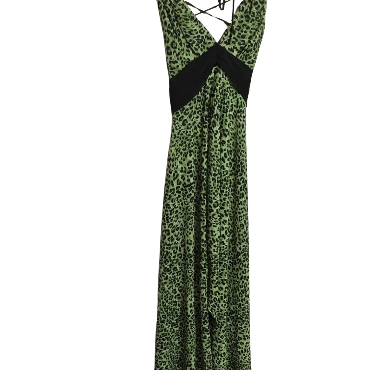 Womens Garfunkle Size 10 Formal Dress Animal print / Green