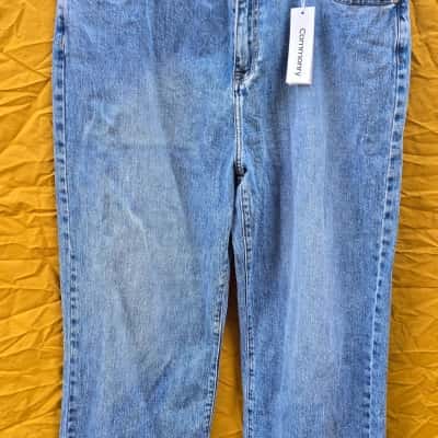 Commonry  Womens  Size 16 Wide Leg Jeans Blue 