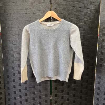  Womens  Size XL Lochmere Jumper Grey 