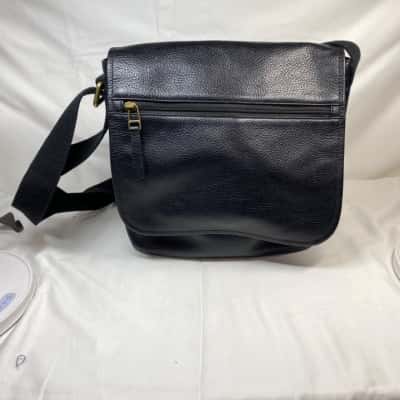 Fossil Unisex Messenger Bag Black  