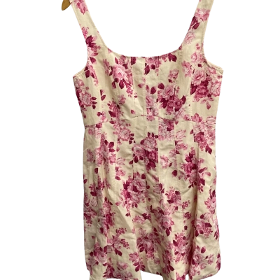 Portmans Women's  Size 12 Pink  / White Dress
