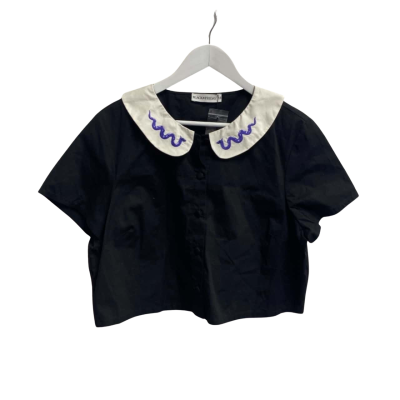 Black Friday Womens  Size 18 3/4 Sleeve Top Black  