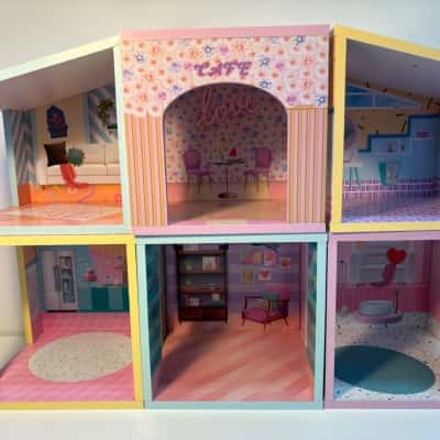 Dollhouse Squares - Velcro Attached 