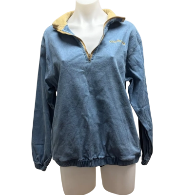 Country Mile  Womens  Size L Denim Jacket Navy Blue 