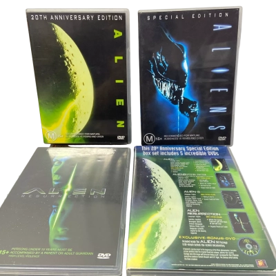 ALIEN Legacy - 5 Disc box set - bonus DVD