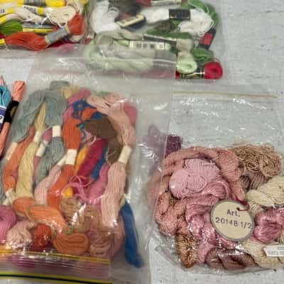 Over 100  Embroidery  Multicoloured Skein Cotton