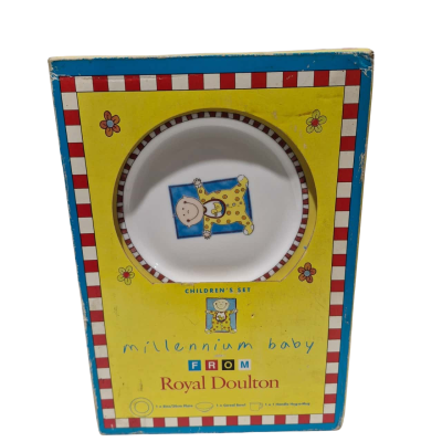 Royal doulton- millennium baby dinnerware set of 3
