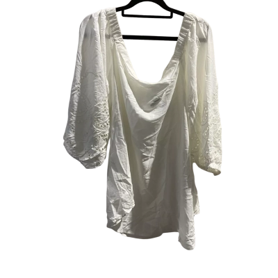 Autograph Womens  Size 16 Blouse Cream RRP $104.99