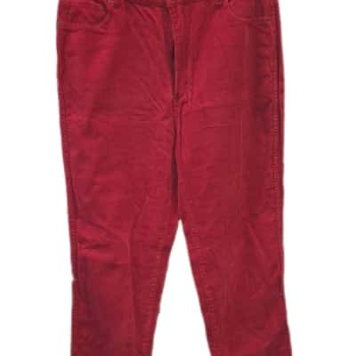 Riders by Lee Womens  Size 13 Mom Jeans Maroon 