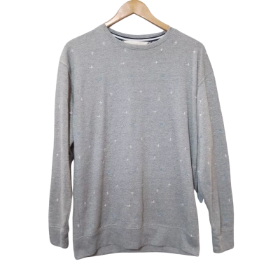 Chester St. Size S Grey Crew Neck Jumper 