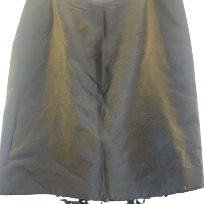  Womens  Size M Midi Skirt Black  