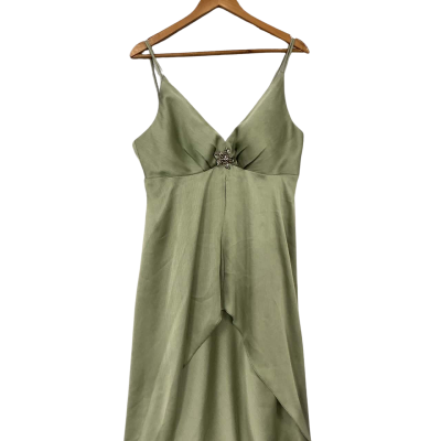  Womens  Size 14 Midi Dress Green Brand new with Tags 