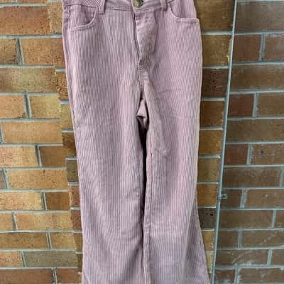 Princess Polly Womens  Size 6 Pink  Cord Pants 