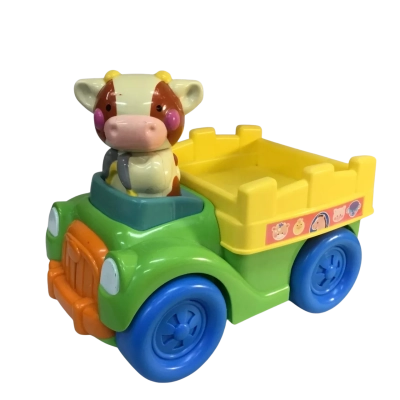 Press n Go Farm Truck Fisher Price 