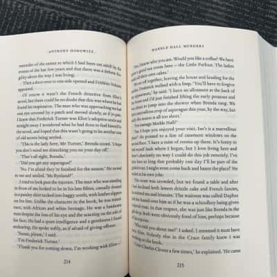 Anthony Horowitz, Marble Hall murders 