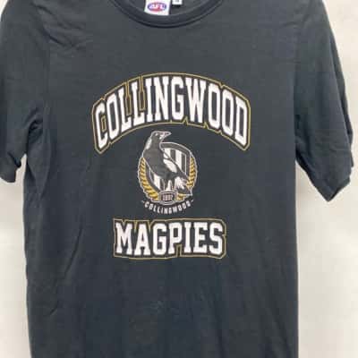 Collingwood AFL Womens  Size 14 T-shirts Black  