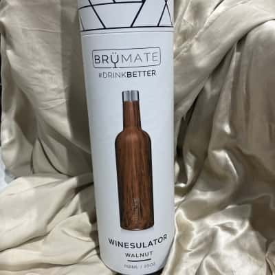 Brumate Drink better Winesulator 750ml Walnut