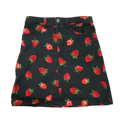 Dangerfield - Womens Mini Skirt - Size 6 - Black / Multicoloured 