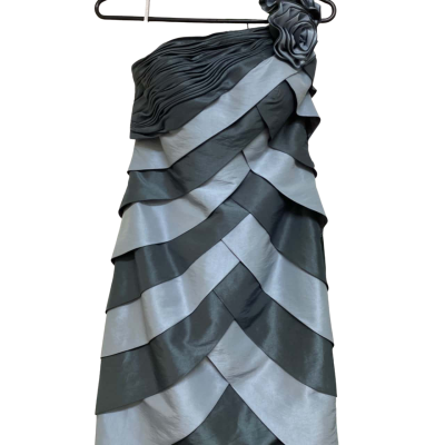 Love Lita Womens Blue & Grey Mini Dress Size 8