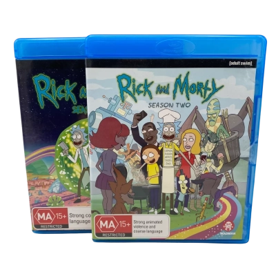 Rick and Morty Blu-Ray (Season 1 + Season 2)