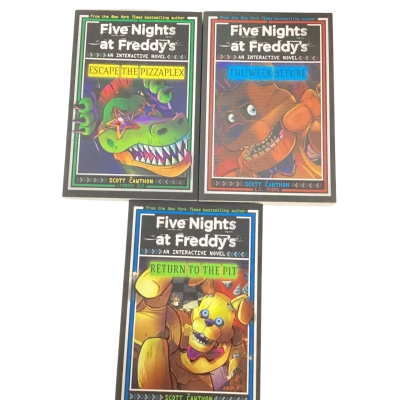 NEW - 3 Five Nights at Freddy’s Children’s Books