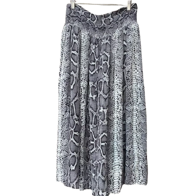 BNWT Country Road Womens Size 14 Grey Snake Print Culottes