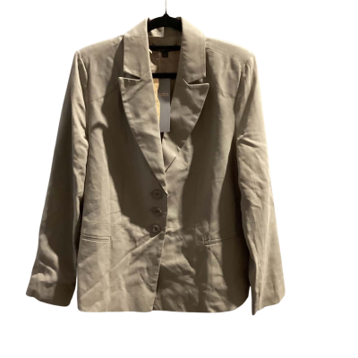 Liz Jordan Womens  Size 12 Blazer Beige    RRP $179.99