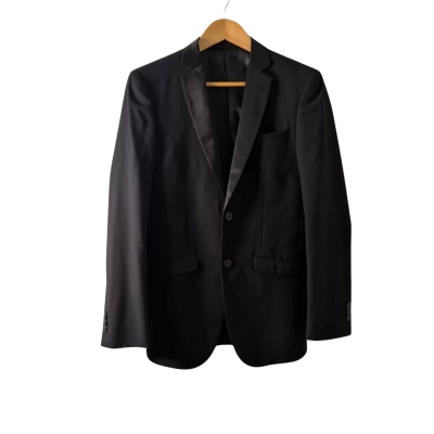 Johnathan Adams Mens  Size S Suit Jacket Black  