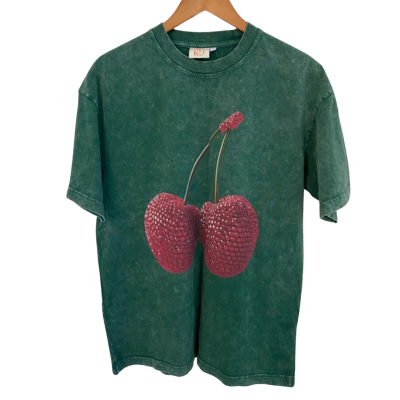 Maku Mens  Size M / S Short Sleeve Shirt Green 