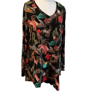 Kathleen Barney long sleeve - Womens  Size L Pattern 