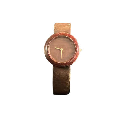  Womens Vintage wooden Tissot Watch - UNTESTED (needs battery)