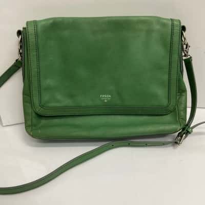 Fossil Womens Handbag Green 