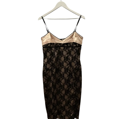 Miss Anne Womens  Size XL Beige / Black  / Floral 