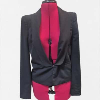 Victoria's Secret Womens  Size 4 Suit Jacket Black  