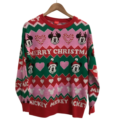 Disney Womens  Size 10 Multicoloured Christmas