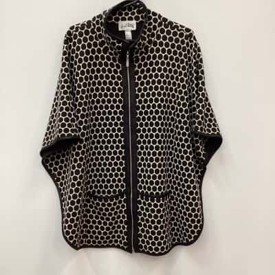 Joseph Ribkoff Womens Cardigan /Cape size 10