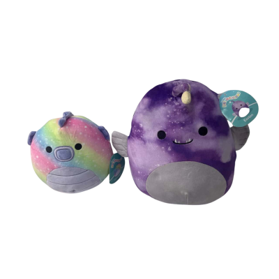 BNWT Squishmallows Emerald and Easton