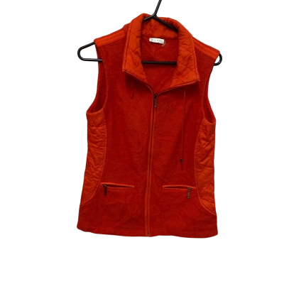  Women's W Land  Size 10 Vest Jacket Orange 