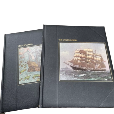 Time Line Books -The Explorers & The Wind Jammers - Collectors Items