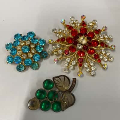  Womens Brooch X3