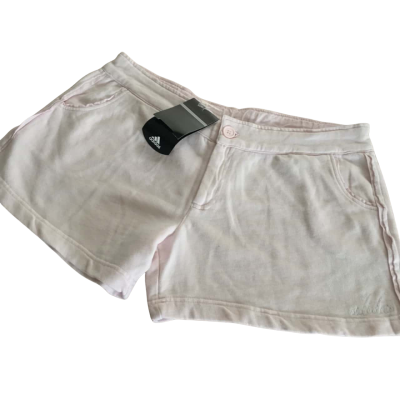 Adidas Womens  Size 12 Gym Shorts Pink    HTH 2